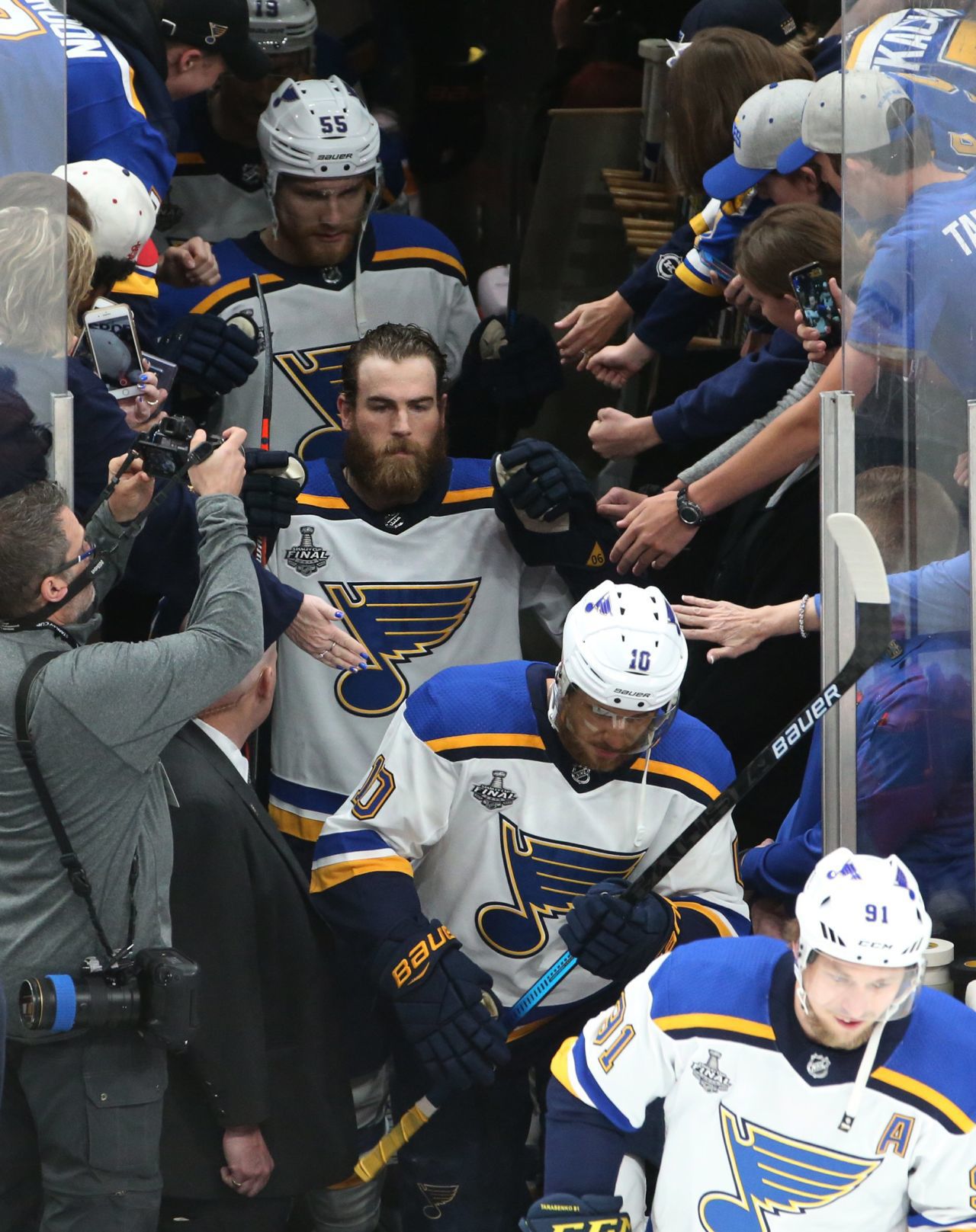 Blues skate in critical Game 5 of the Stanley Cup Final